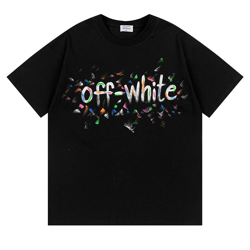Off-White Bookish Crazy Cotton T-Shirt