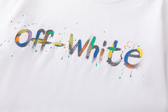 Off-White Bookish Crazy Cotton T-Shirt