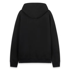 Off White Black Cotton Hoodie
