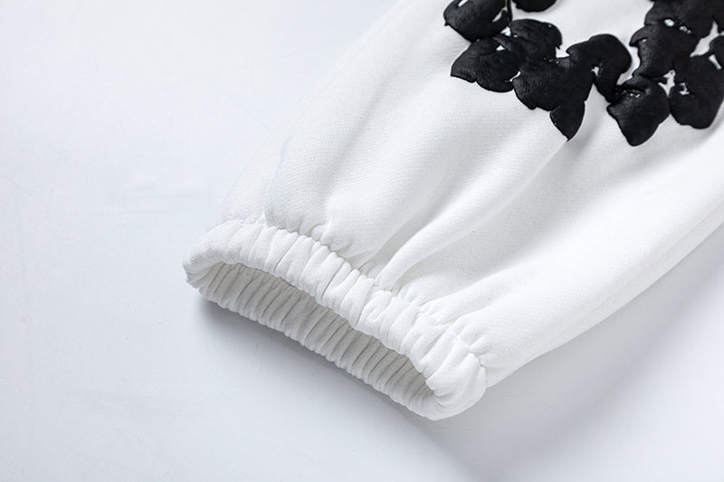 Denim Tears Kapok Pattern Printed Sweatpant White