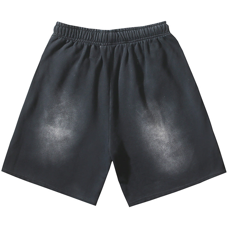 Hellstar Grey Flame Shorts