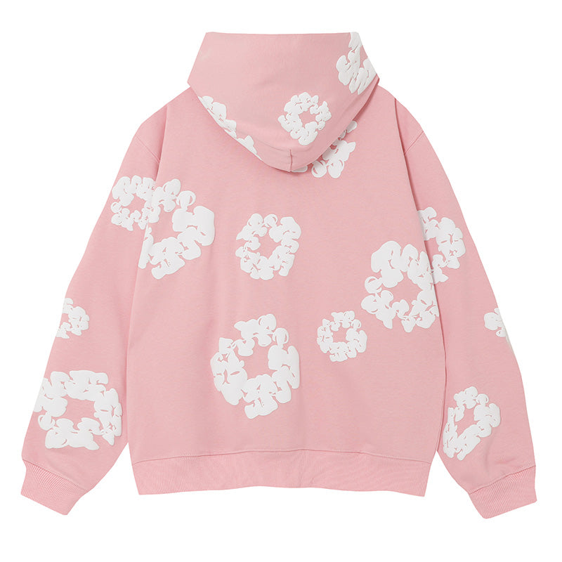 Denim Tears The Cotton Wreath Hoodie Pink