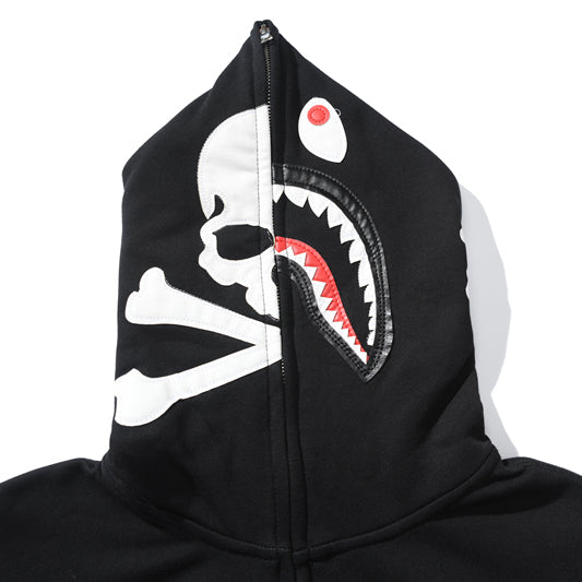 BAPE Shark Skull Zipper Hoodie