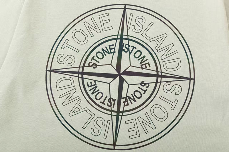 STONE ISLAND Logo Print T-Shirt