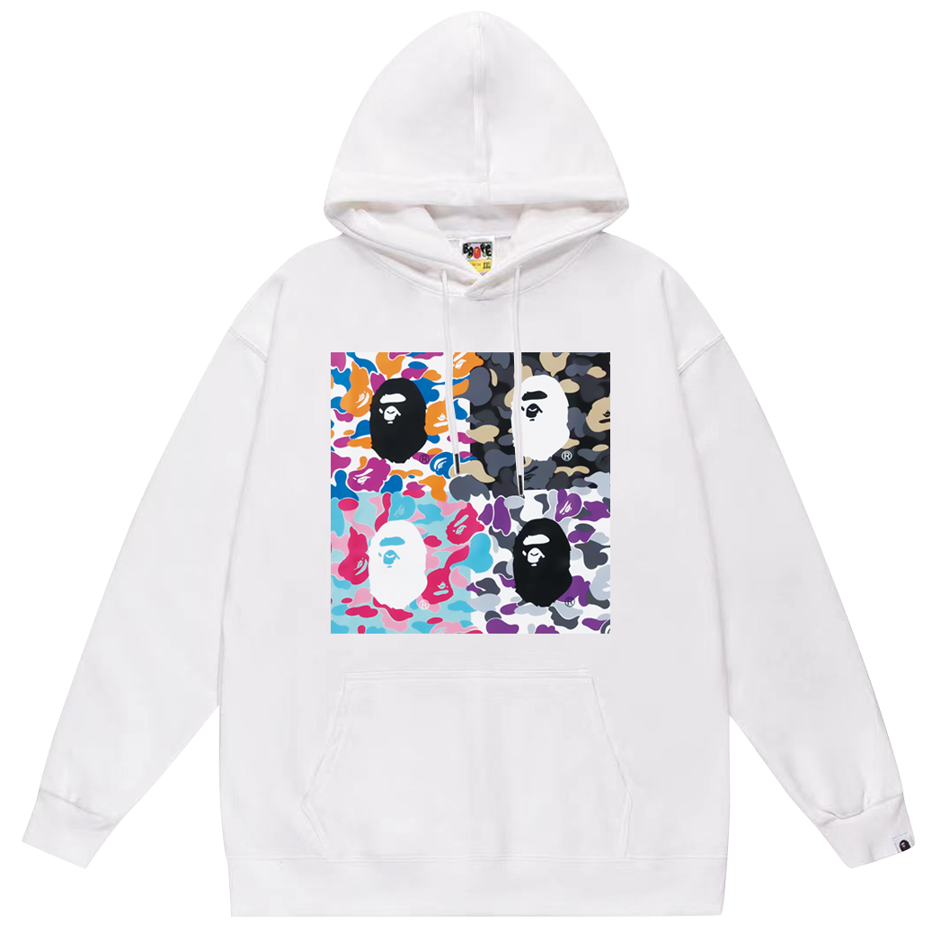 BAPE Classic Head Graphic Hoodie