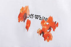 Off White Arrow Pattern Printed T-Shirt
