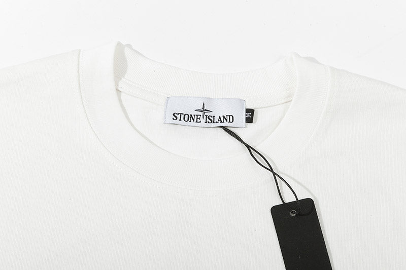 STONE ISLAND Logo Print T-Shirt