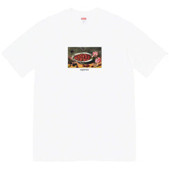 Supreme Strawberry Fruit Plate Print T-Shirt