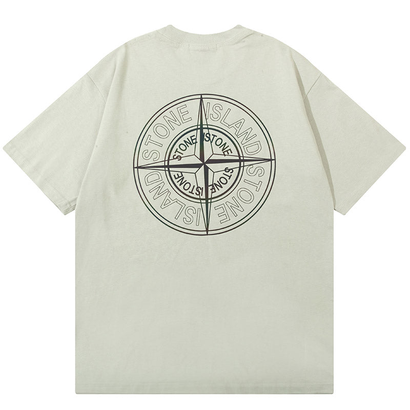 STONE ISLAND Logo Print T-Shirt