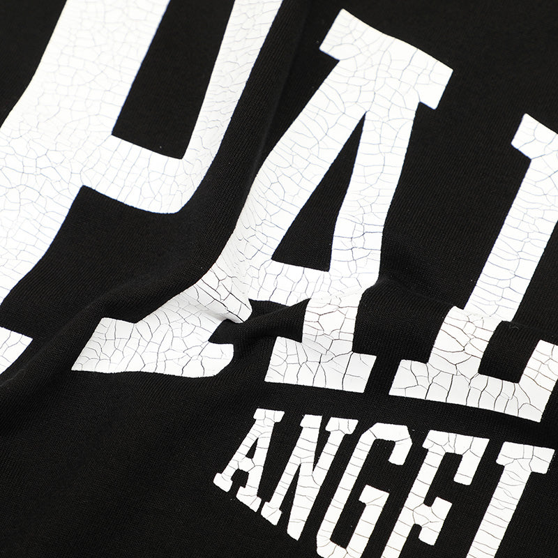 PALM ANGELS Logo Printed Straight Hem T-Shirts