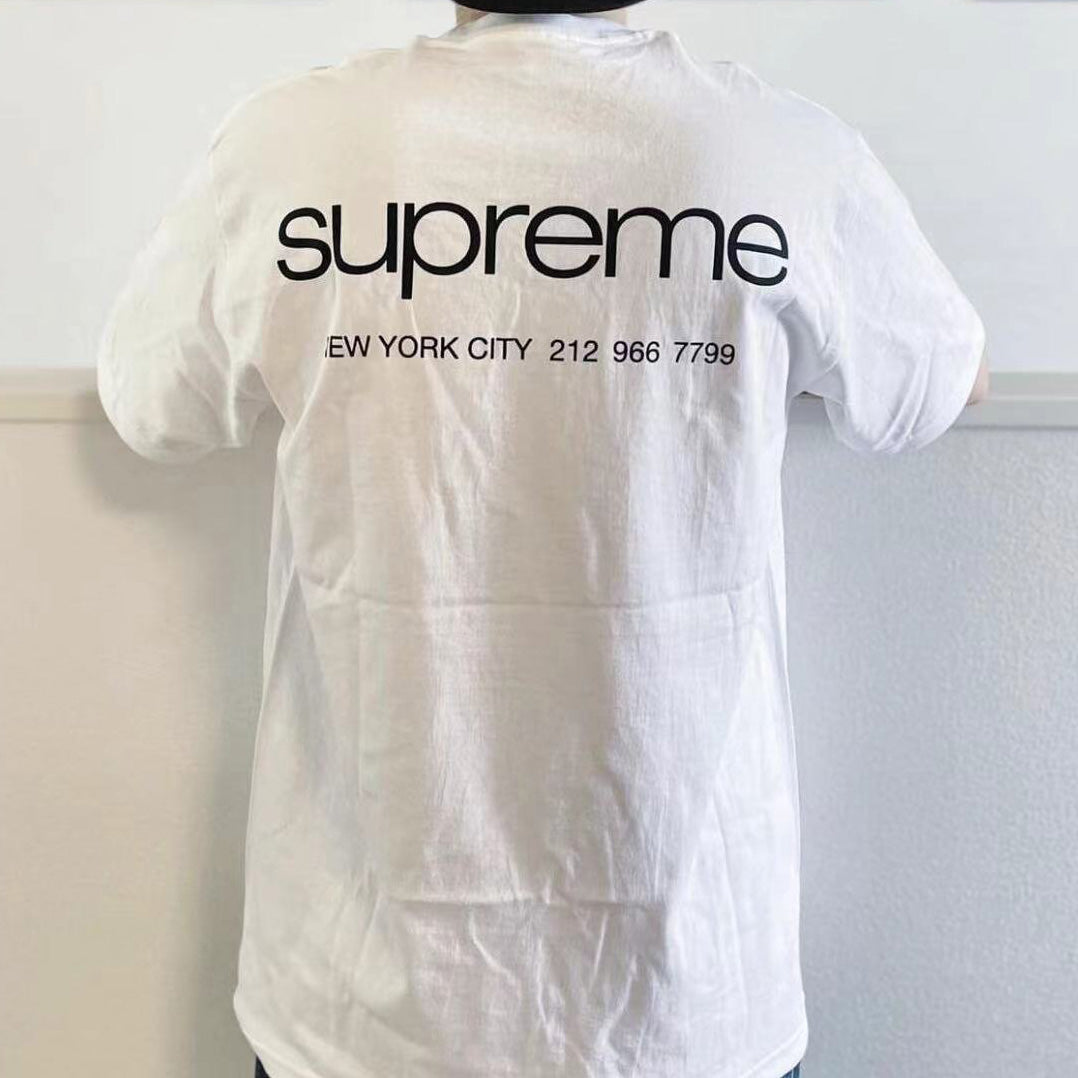 Supreme Letter Logo Print T-Shirt