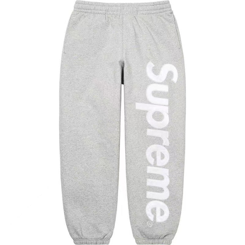 Supreme 22FW Satin Applique Sweatpant