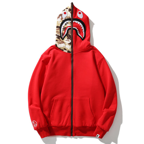 BAPE Shark Reversible Full Zipper Hoodie