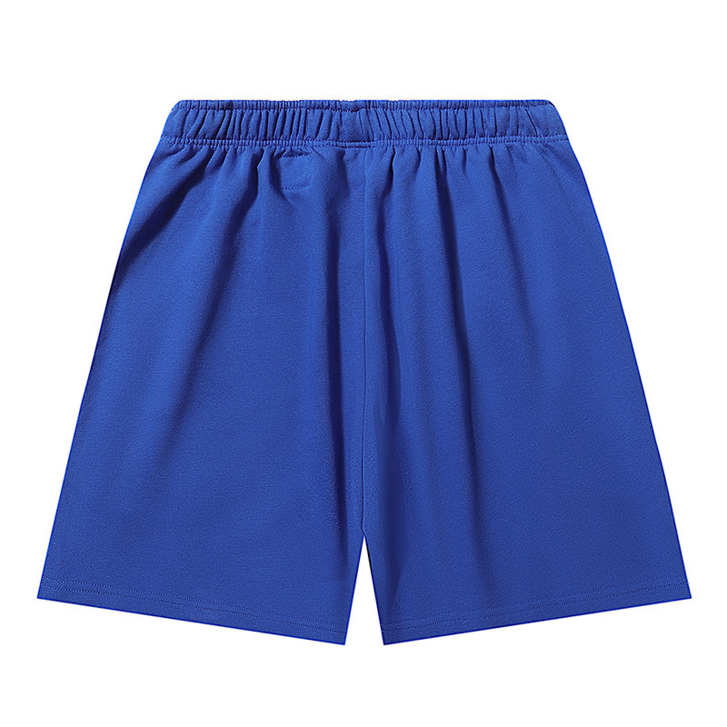 Hellstar Logo Printed Short Blue