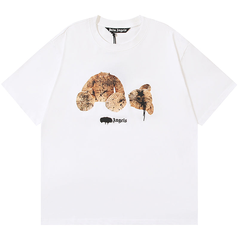 PALM ANGELS Decapitated bear T-Shirts