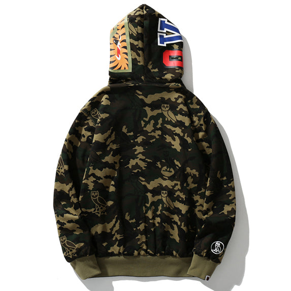 BAPE Shark Reversible Full Zipper Hoodie