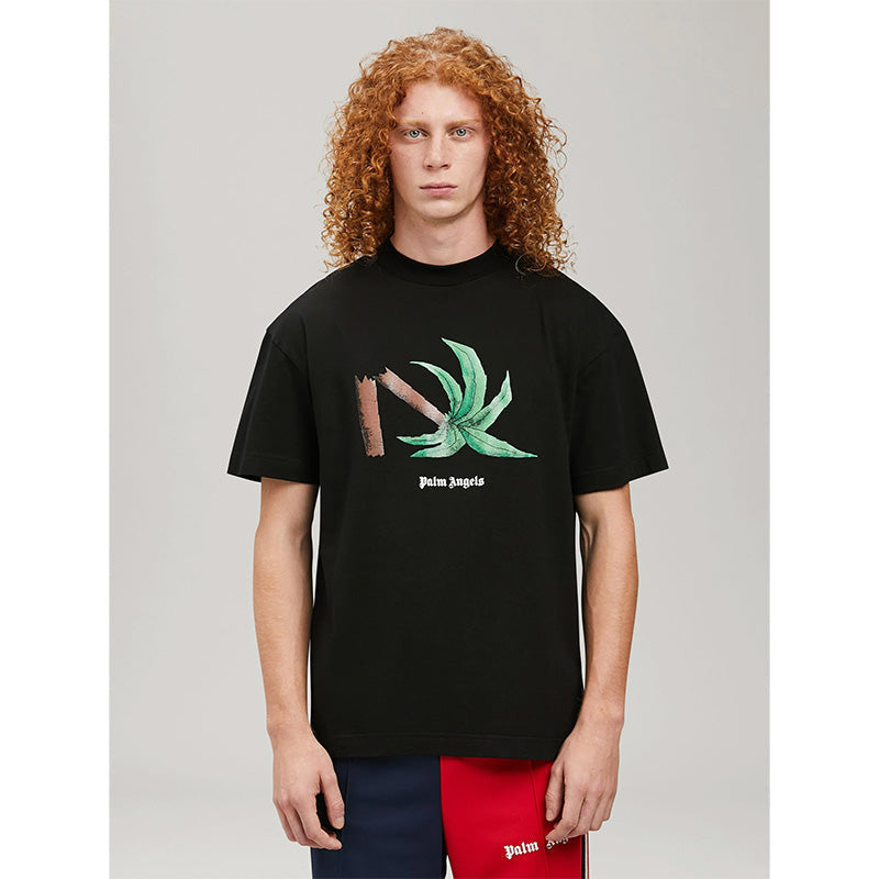 PALM ANGELS Coconut tree big logo T-Shirt