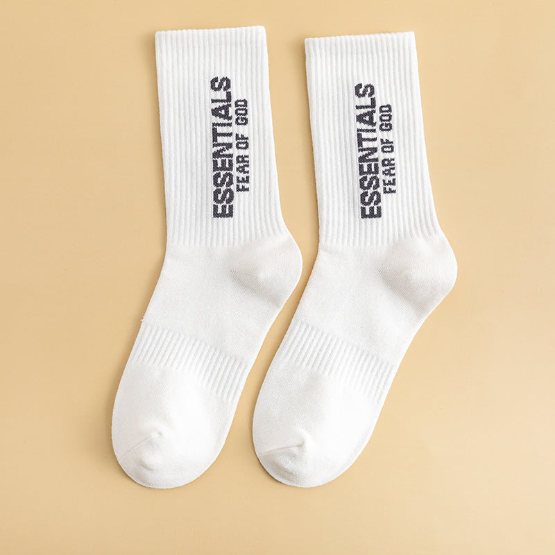 FEAR OF GOD ESSENTIALS Vintage Alphabet Socks 2 pairs