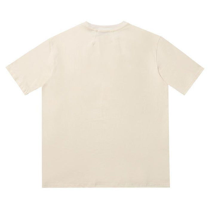 RHUDE T-Shirt Leopard apricot