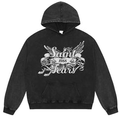 SAINT MICHAEL Graphic Printing Hoodies