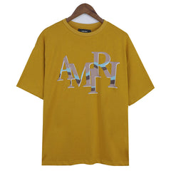 AMIRI Staggered Logo-Print Cotton-Jersey T-Shirts