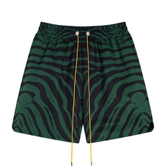 Rhude Zebra Silk Shorts