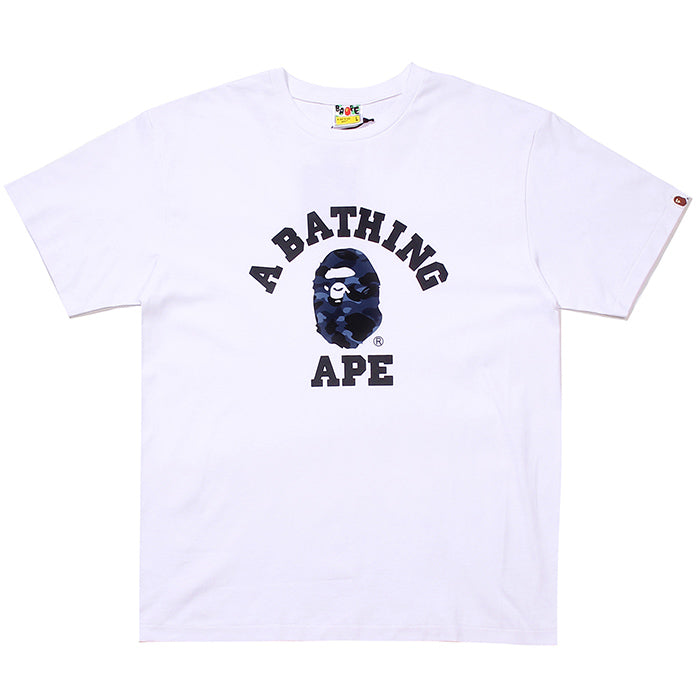 BAPE Color Camo College T-Shirts