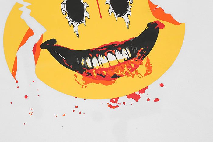 VLONE Broken smiley face patternT-Shirt