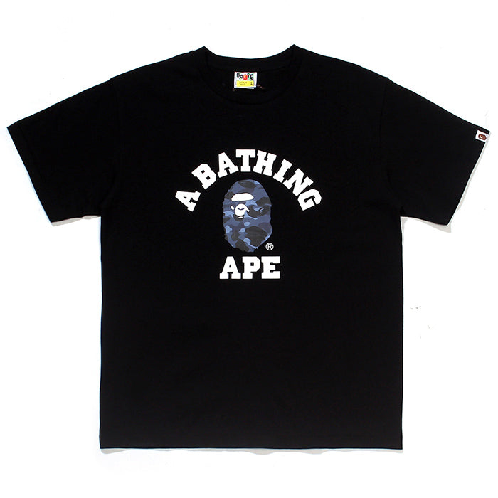 BAPE Color Camo College T-Shirts