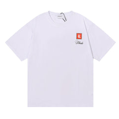 RHUDE Moroccan LOGO print T-Shirt