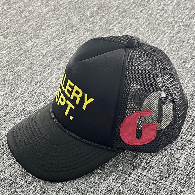 GALLERY DEPT. Logo-Print Canvas and Mesh Trucker Cap