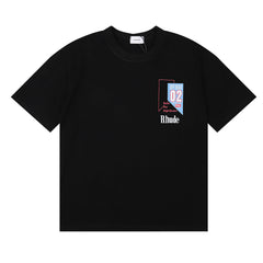 RHUDE Race The High Desert micro-logo T-shirt