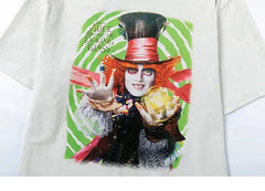 SAINT MICHAEL x DISNEY Mad Hatter Short Sleeve T-Shirt