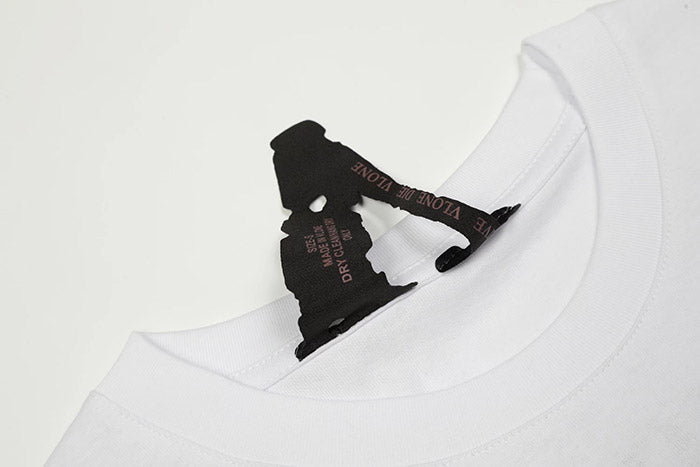 VLONE X Saint religious figures big V print T-Shirt