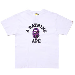 BAPE Color Camo College T-Shirts