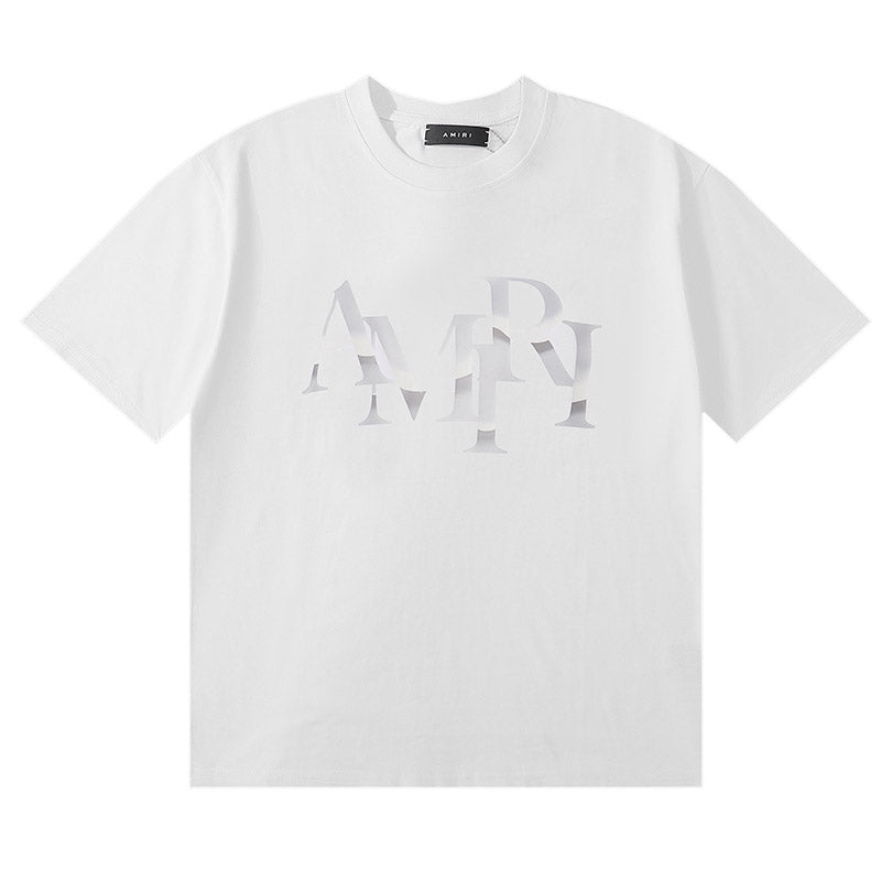 AMIRI Staggered Logo-Print Cotton-Jersey T-Shirts