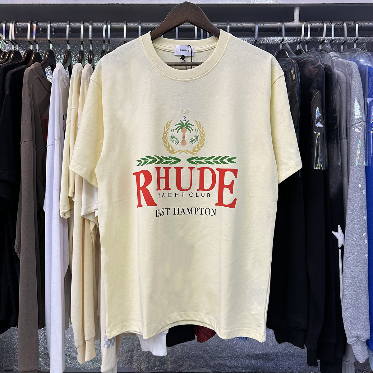 RHUDE 'East Hampton' Crest T-Shirt