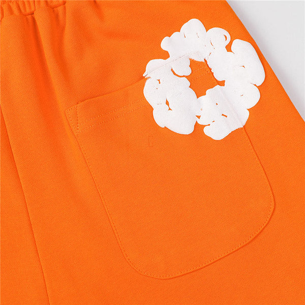 Denim Tears The Cotton Wreath Shorts Orange