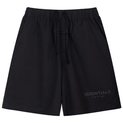 FEAR OF GOD Multi-thread flocking letter printing Shorts