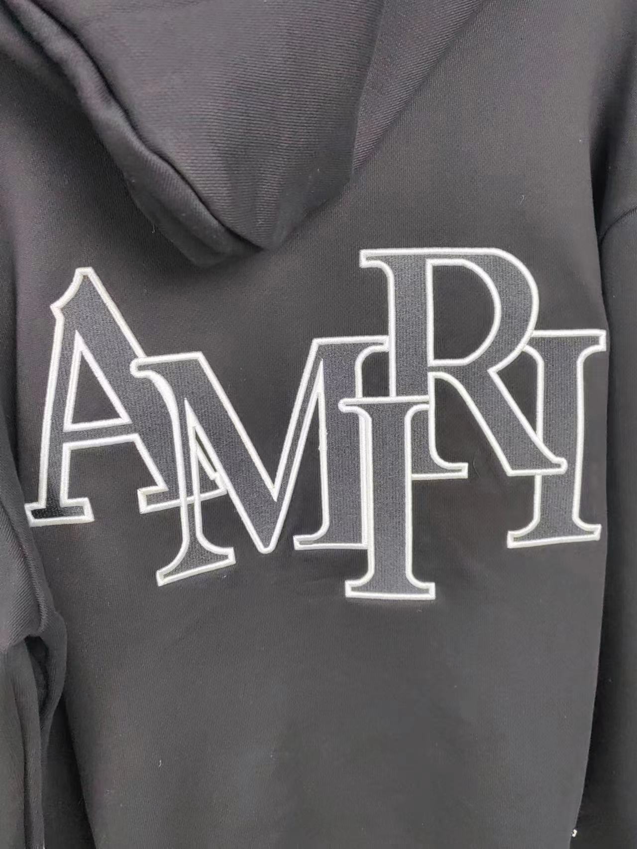 AMIRI Logo-Embroidered Cotton-Jersey Hoodies