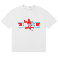 RHUDE Chevron Eagle cotton T-shirt