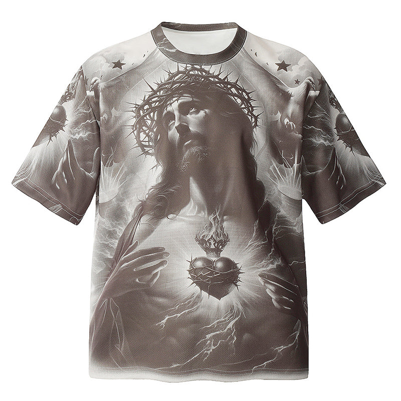 Saint Michael Graphic Printed T-Shirt