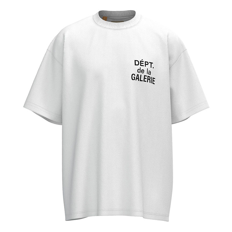 Gallery Dept Black Logo Letter Print T-Shirt