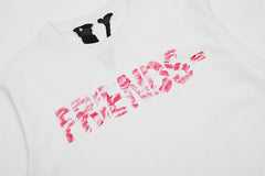 VLONE Sweet girly pink lip print T-shirts