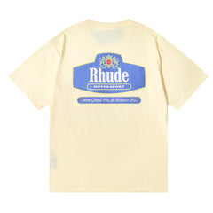 RHUDE T-Shirts Blue