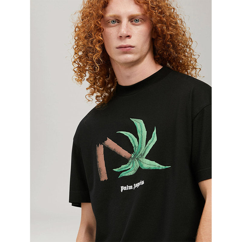 PALM ANGELS Coconut tree big logo T-Shirt