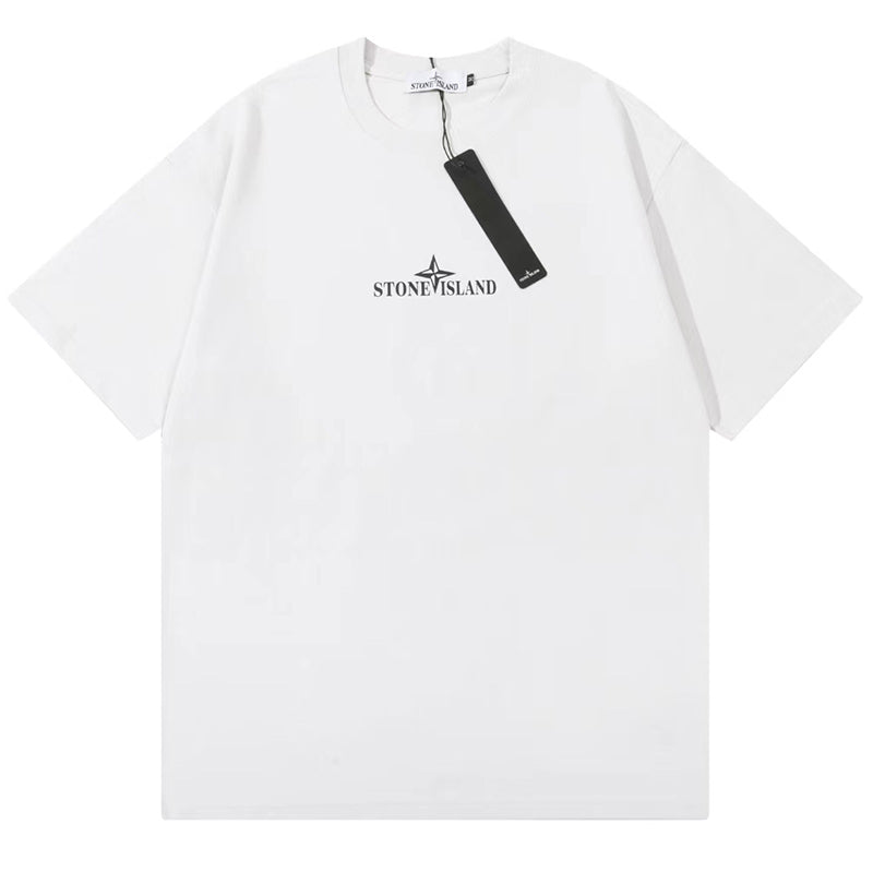 STONE ISLAND Logo Print T-Shirt