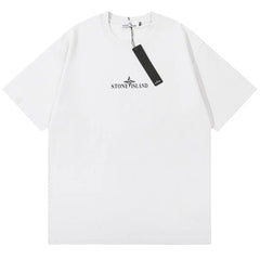 STONE ISLAND Logo Print T-Shirt