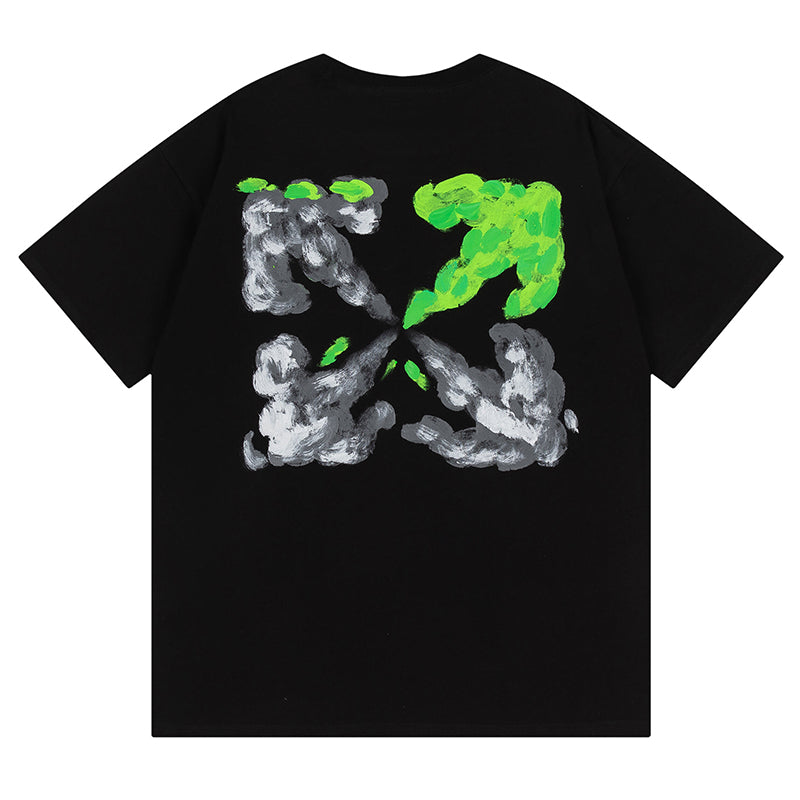 Off White Logo Pattern Printed T-Shirt