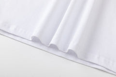 Off White Crocodile Pattern Printed T-Shirt